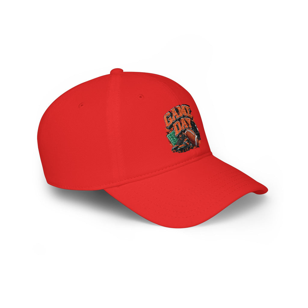 Game Day Football Cap — Low Profile Dad Hat for Tailgating & Fans