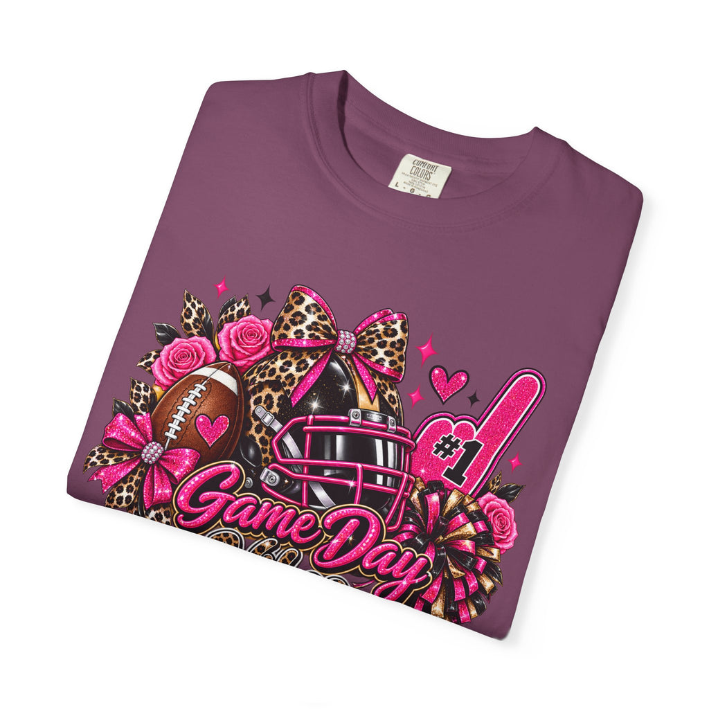 Game Day Pink Football T-Shirt