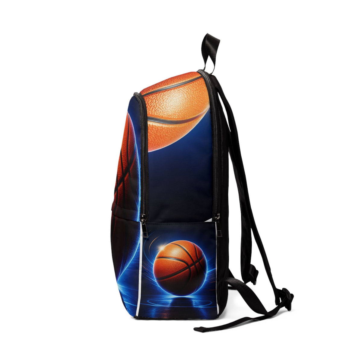 Basketball Graphic Backpack — Energized Court Design