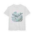 Kids' Ocean Whale Tees – Watercolor Whale & Sea Life Youth T‑Shirt