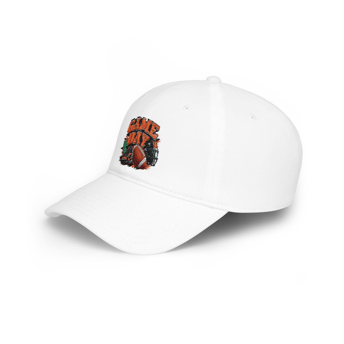 Game Day Football Cap — Low Profile Dad Hat for Tailgating & Fans
