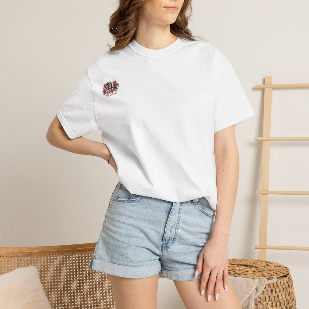 Self Love T-Shirt — "Self Love is the Real Glow Up" Graphic Tee
