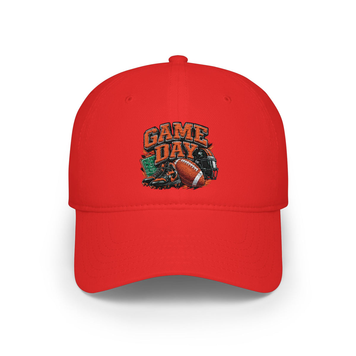 Game Day Football Cap — Low Profile Dad Hat for Tailgating & Fans