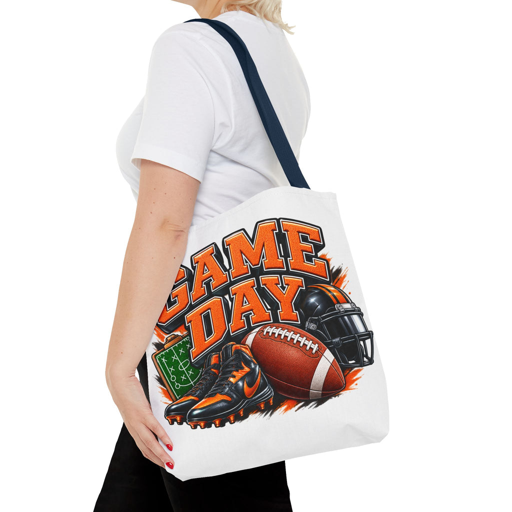 Game Day Football Tote Bag — Cheer Squad Fan Gear