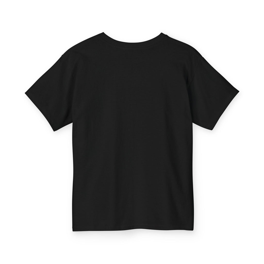 Youth Basketball T‑Shirt – Glowing Hoop Graphic Tee