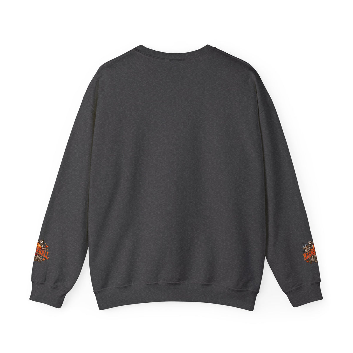 Basketball Leopard Print Crewneck Sweatshirt