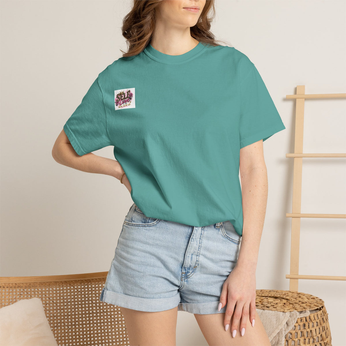 Self Love T-Shirt — "Self Love is the Real Glow Up" Graphic Tee