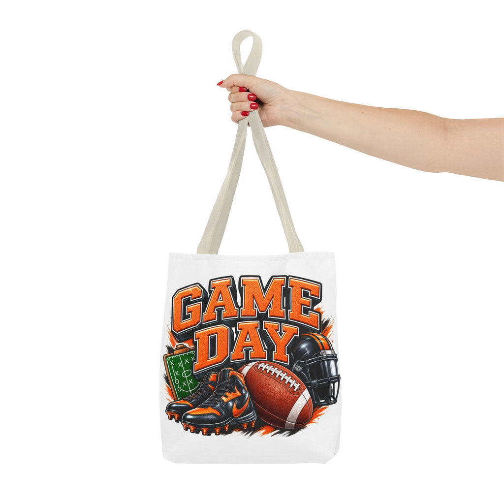 Game Day Football Tote Bag — Cheer Squad Fan Gear
