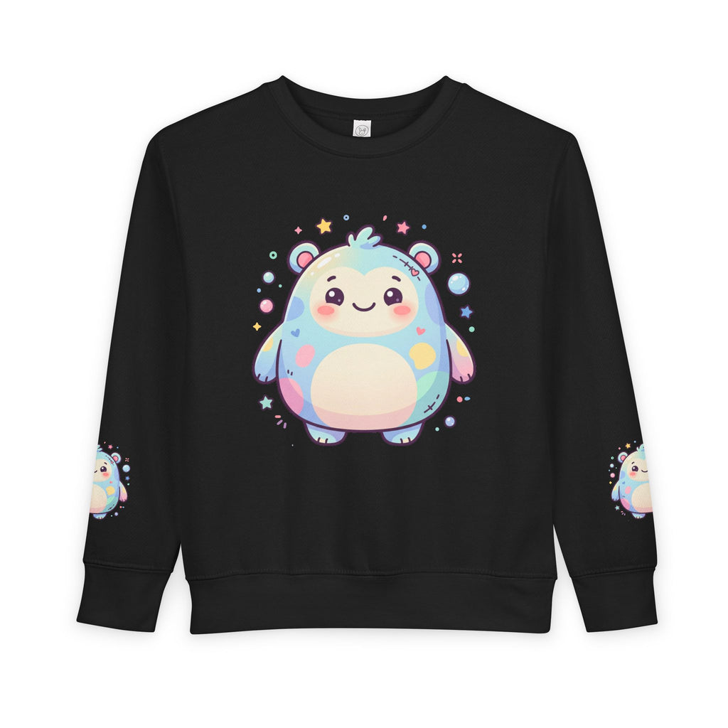 Kawaii Pastel Hedgehog Toddler Sweatshirt