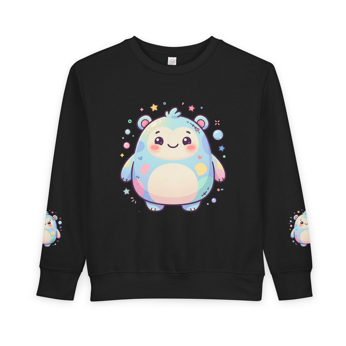 Kawaii Pastel Hedgehog Toddler Sweatshirt