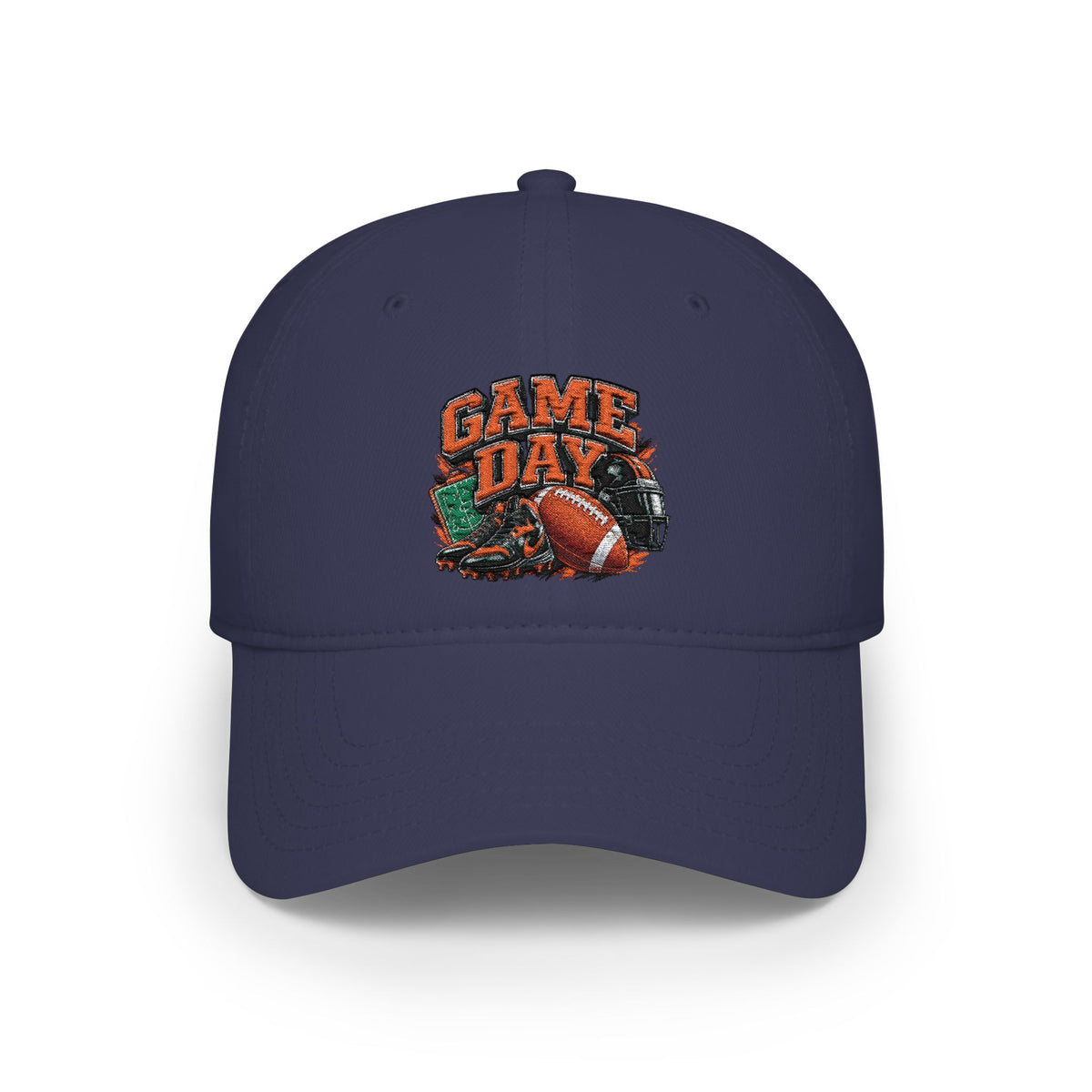 Game Day Football Cap — Low Profile Dad Hat for Tailgating & Fans