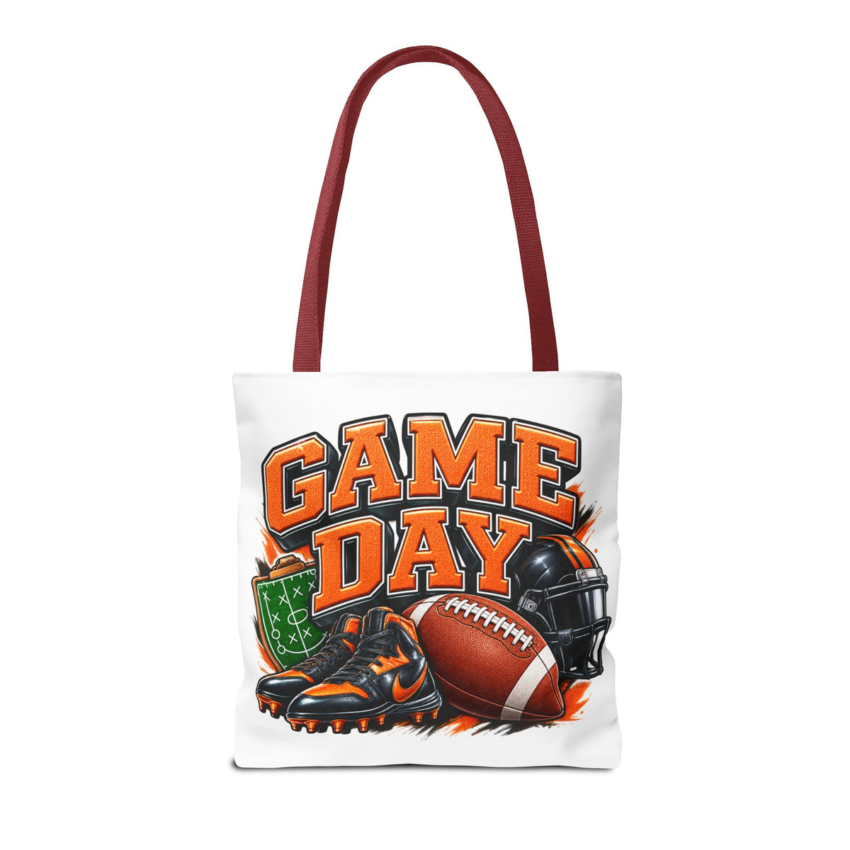 Game Day Football Tote Bag — Cheer Squad Fan Gear