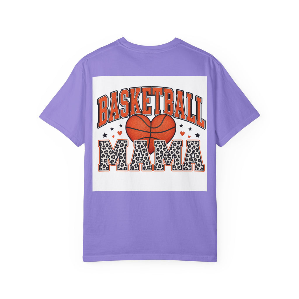Basketball Mama T-Shirt — Leopard Print Sports Mom Tee