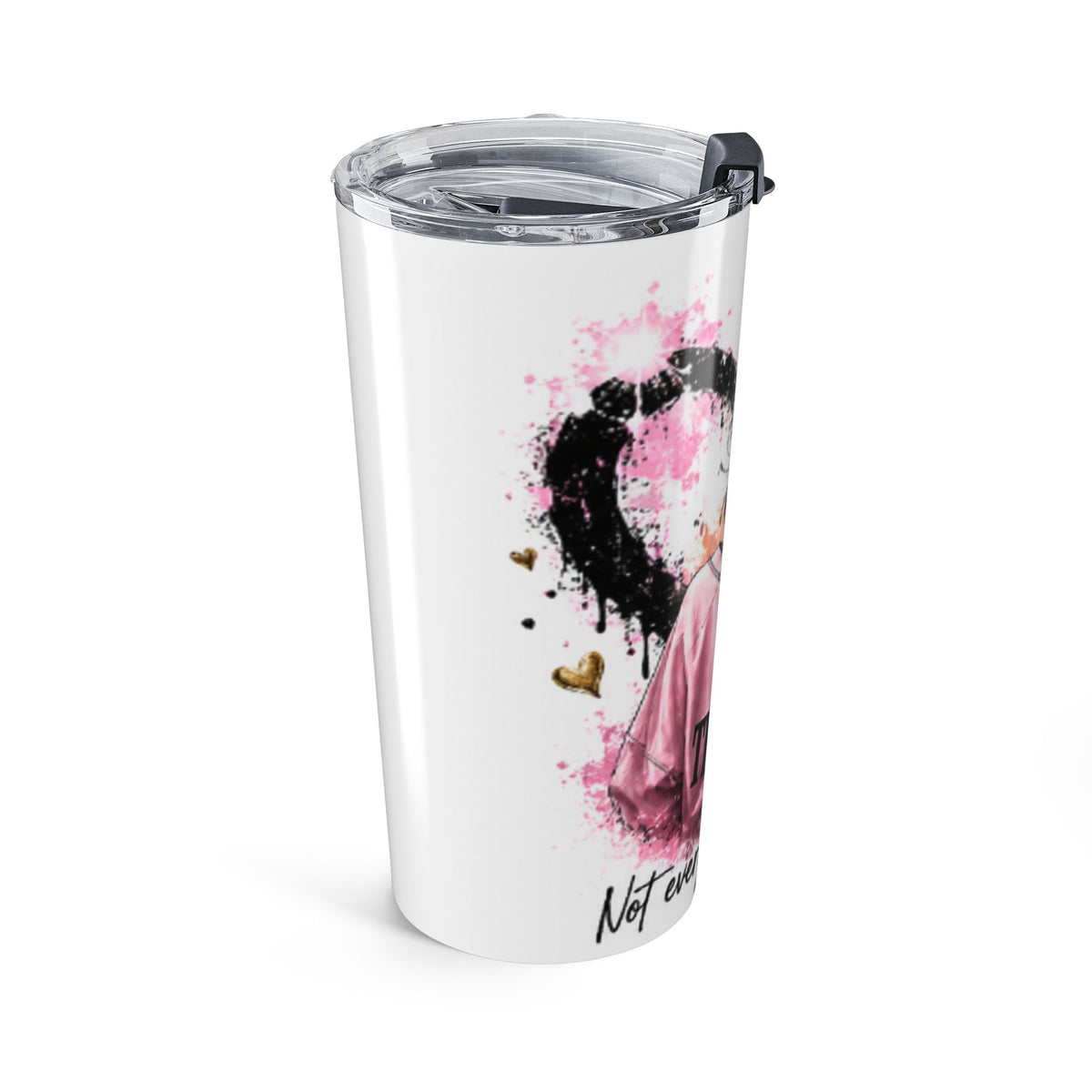 20oz Tumbler — "I Am the Prize" Crowned Woman Travel Mug