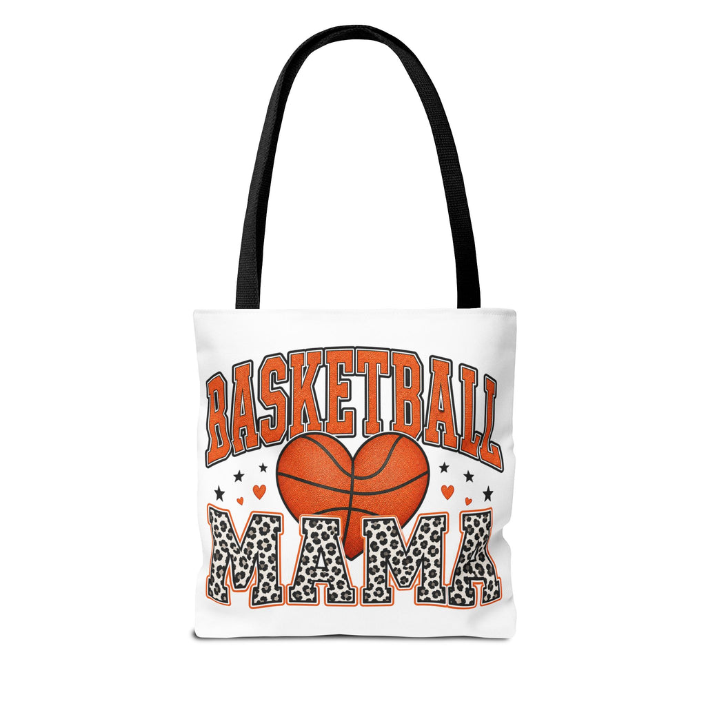 Basketball Mama Tote Bag — Leopard Print Sports Mom Gift