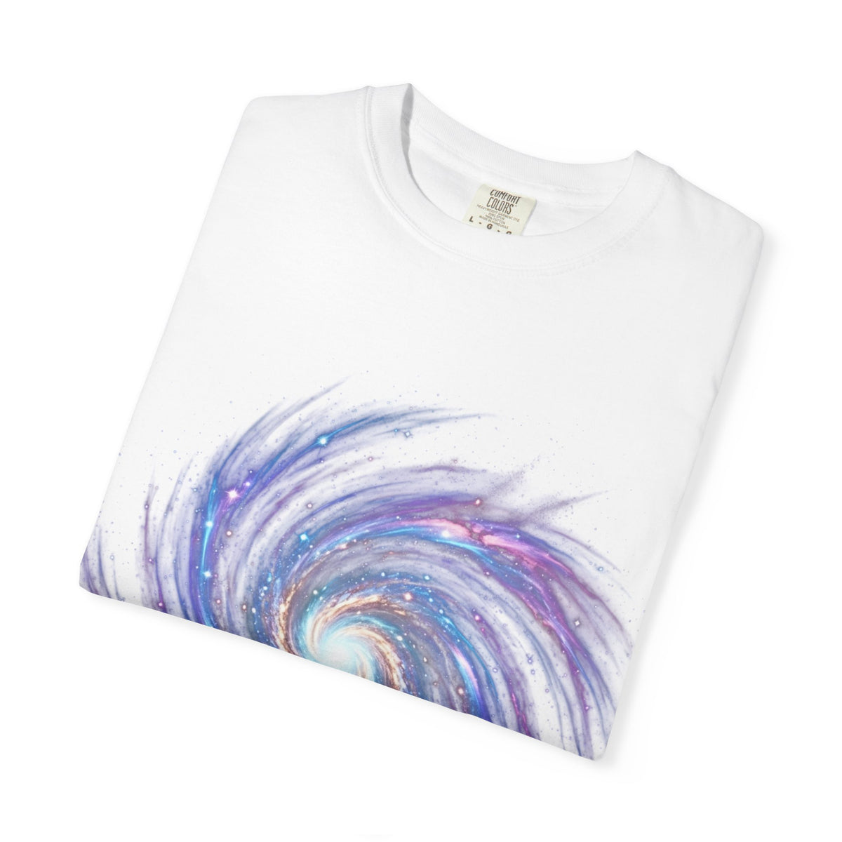 Galaxy Swirl T-Shirt — Spiral Nebula Cosmic Tee