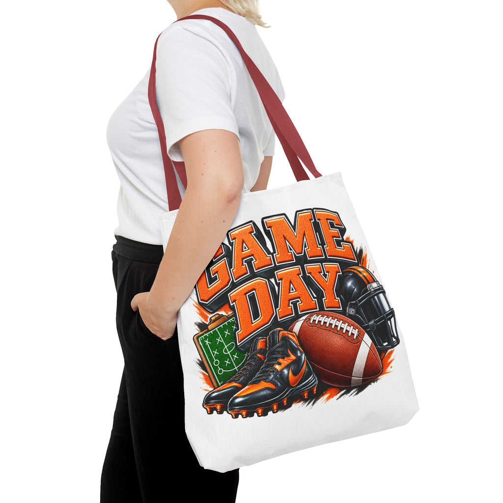 Game Day Football Tote Bag — Cheer Squad Fan Gear
