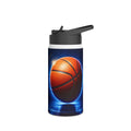 Basketball Stainless Steel Water Bottle — Electric Court Design