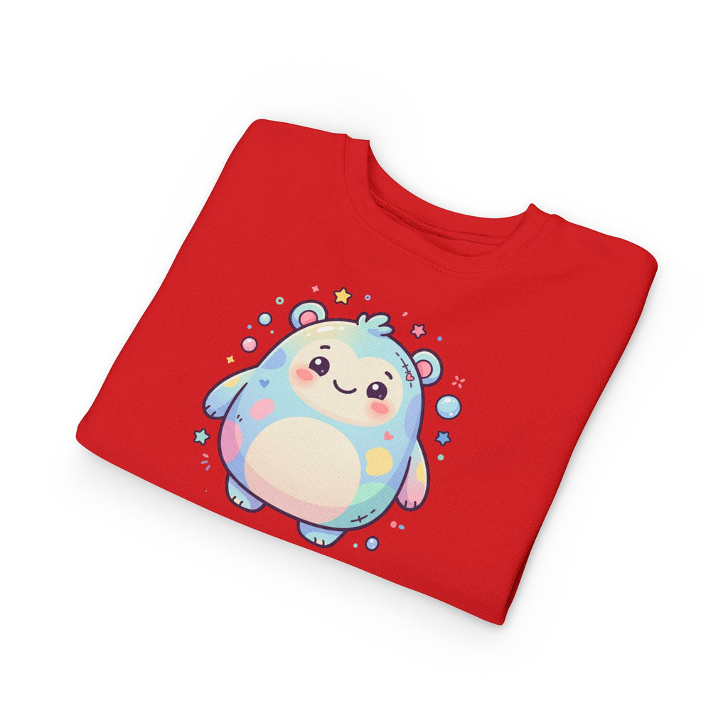Kawaii Pastel Hedgehog Toddler Sweatshirt