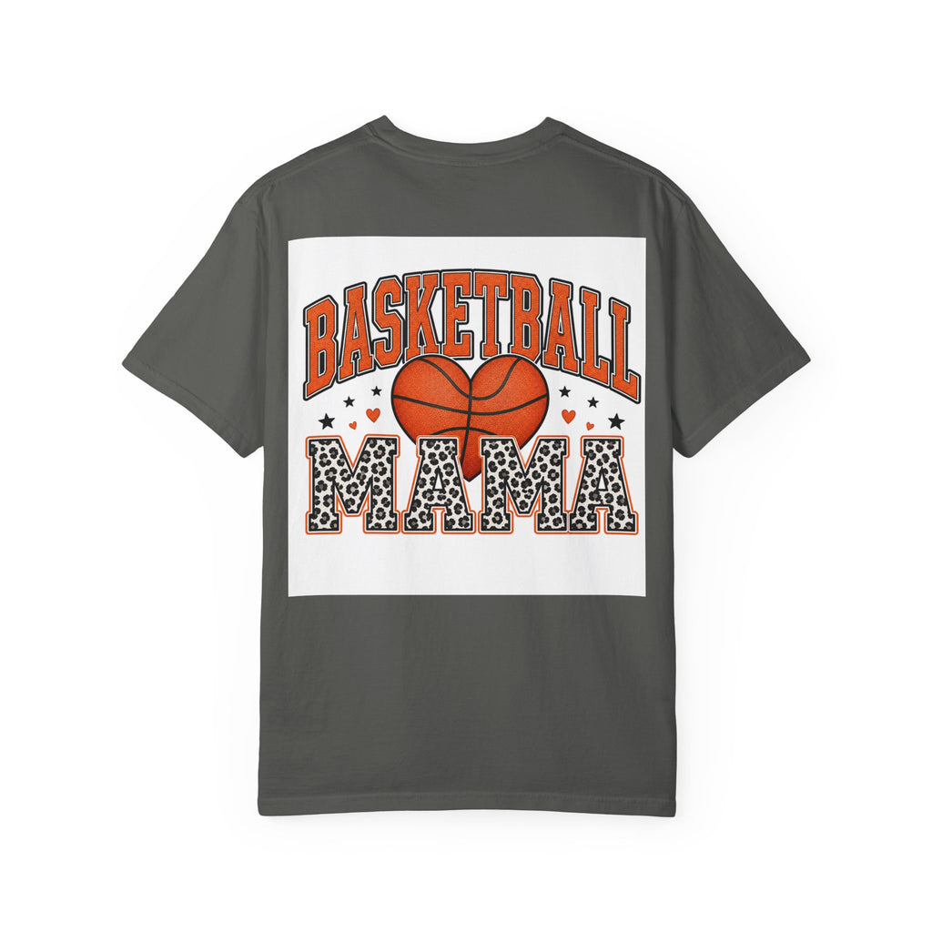 Basketball Mama T-Shirt — Leopard Print Sports Mom Tee