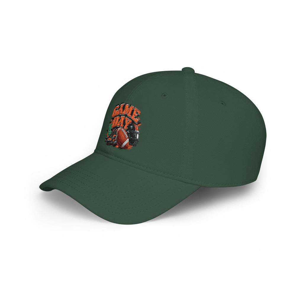 Game Day Football Cap — Low Profile Dad Hat for Tailgating & Fans