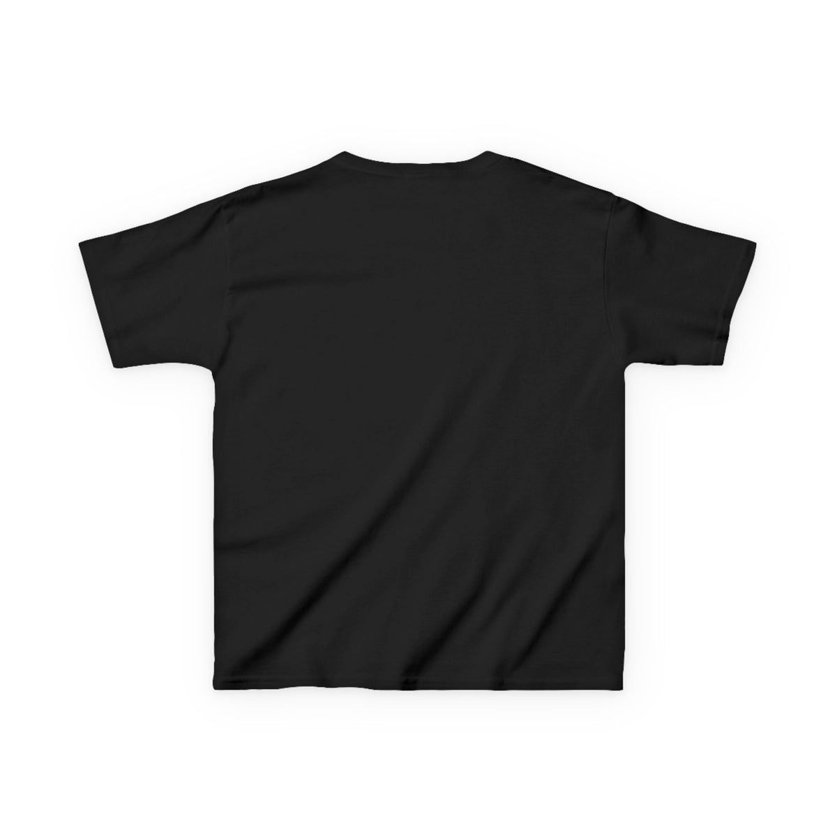 Kids Tee — Halloween Black Cat with Witch Hat & Pumpkins