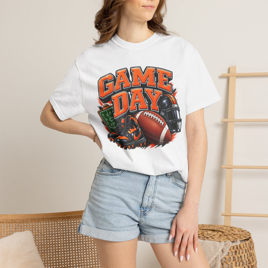 Game Day Football T-Shirt — 'Game Day' Graphic Tee for Fans