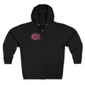 Game Day Pink Football Zip Hoodie