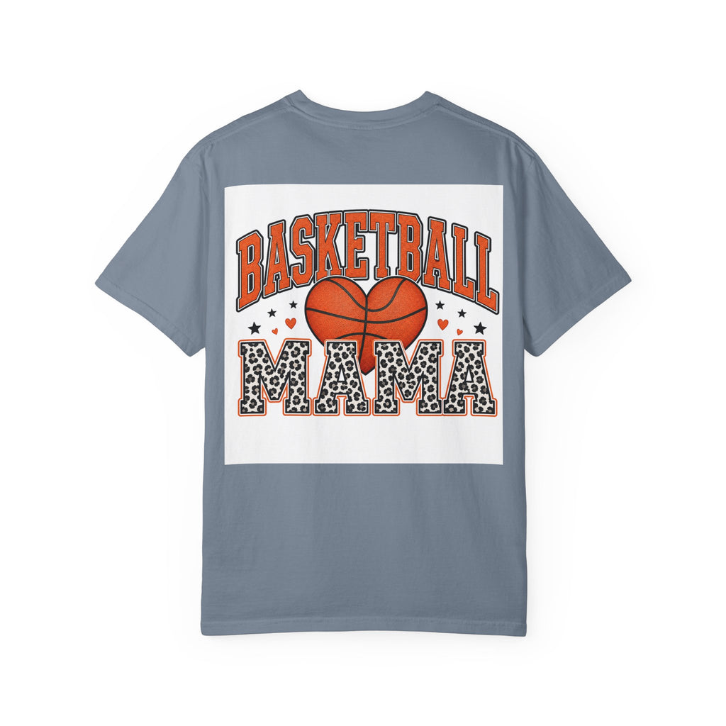 Basketball Mama T-Shirt — Leopard Print Sports Mom Tee