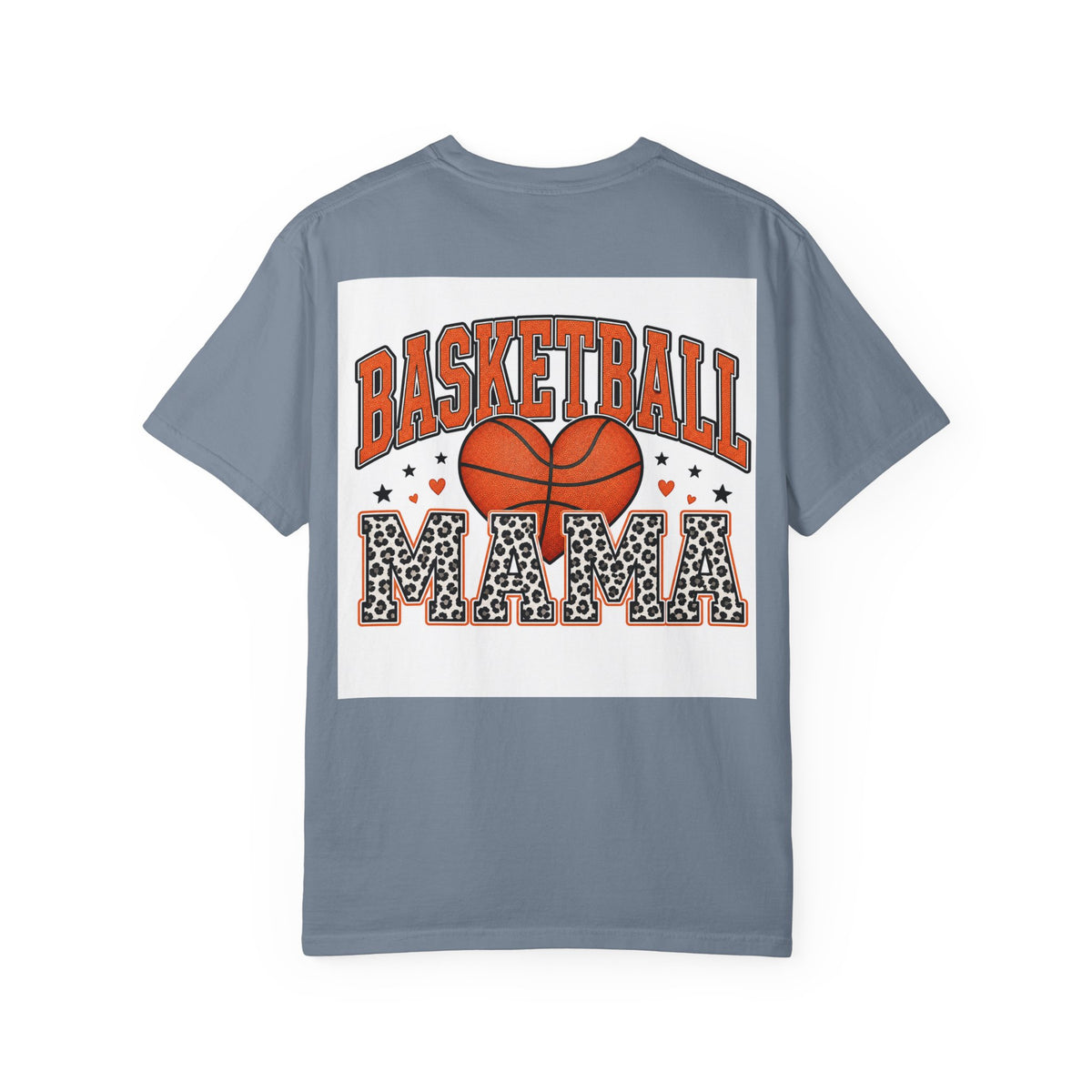 Basketball Mama T-Shirt — Leopard Print Sports Mom Tee