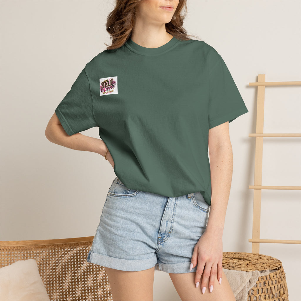 Self Love T-Shirt — "Self Love is the Real Glow Up" Graphic Tee