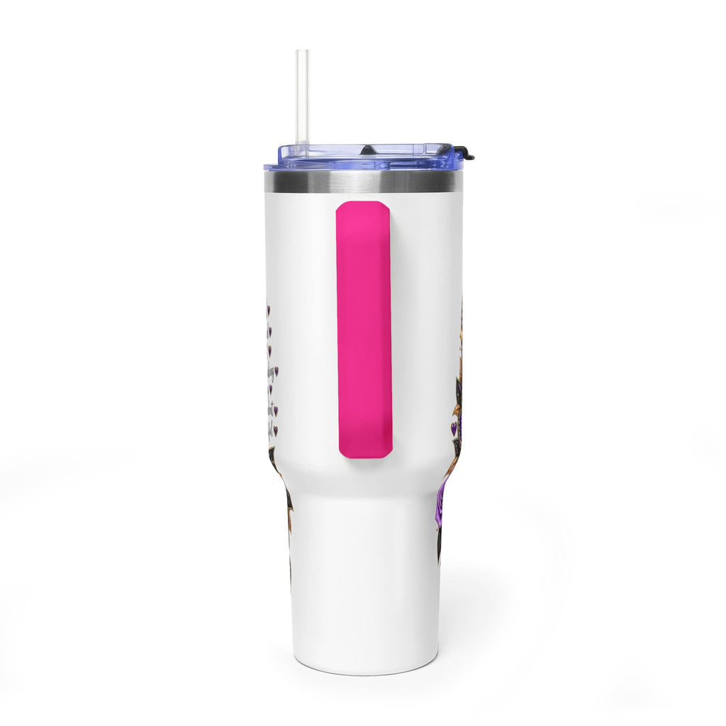 Virgo Zodiac 40oz Thermal Tumbler - Queen Virgo Astrology Travel Mug