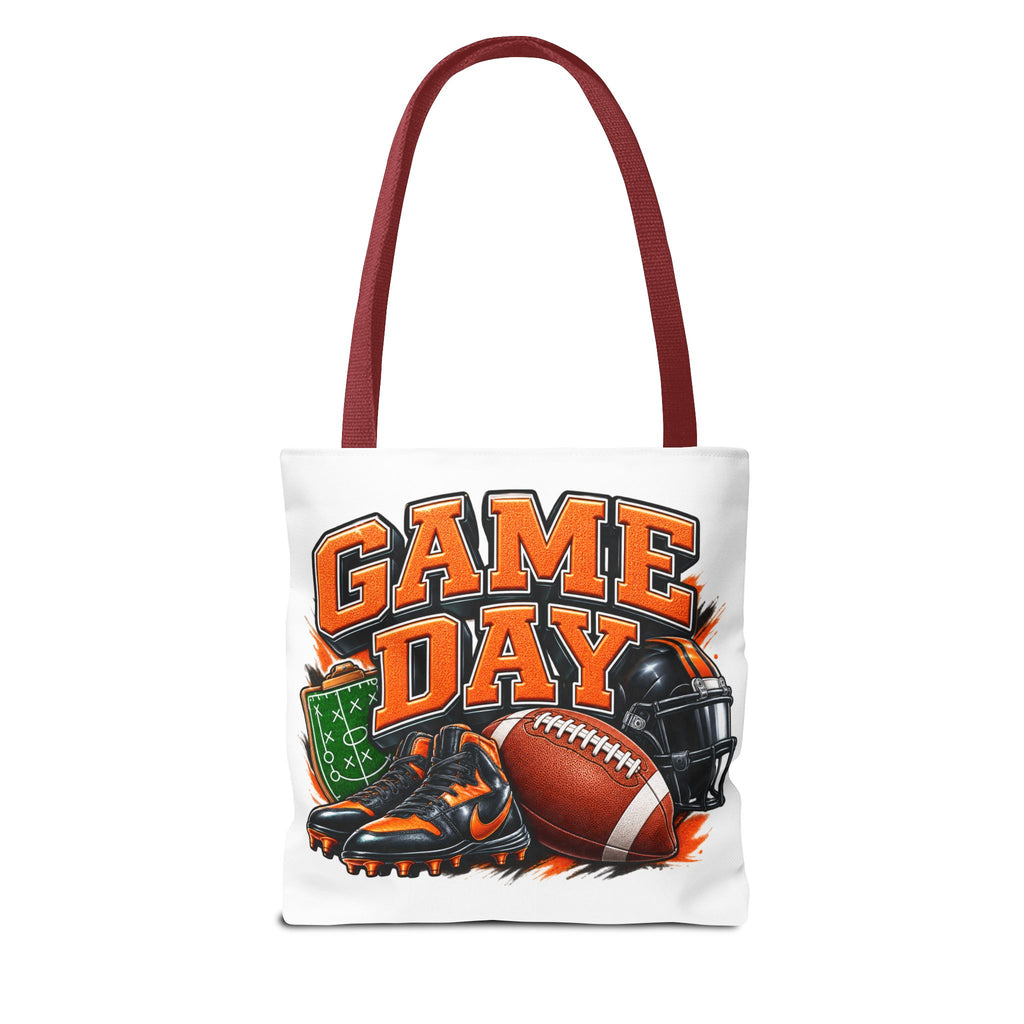 Game Day Football Tote Bag — Cheer Squad Fan Gear