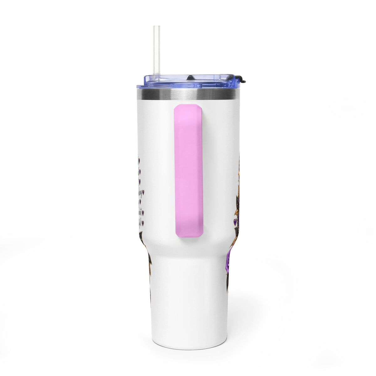 Virgo Zodiac 40oz Thermal Tumbler - Queen Virgo Astrology Travel Mug