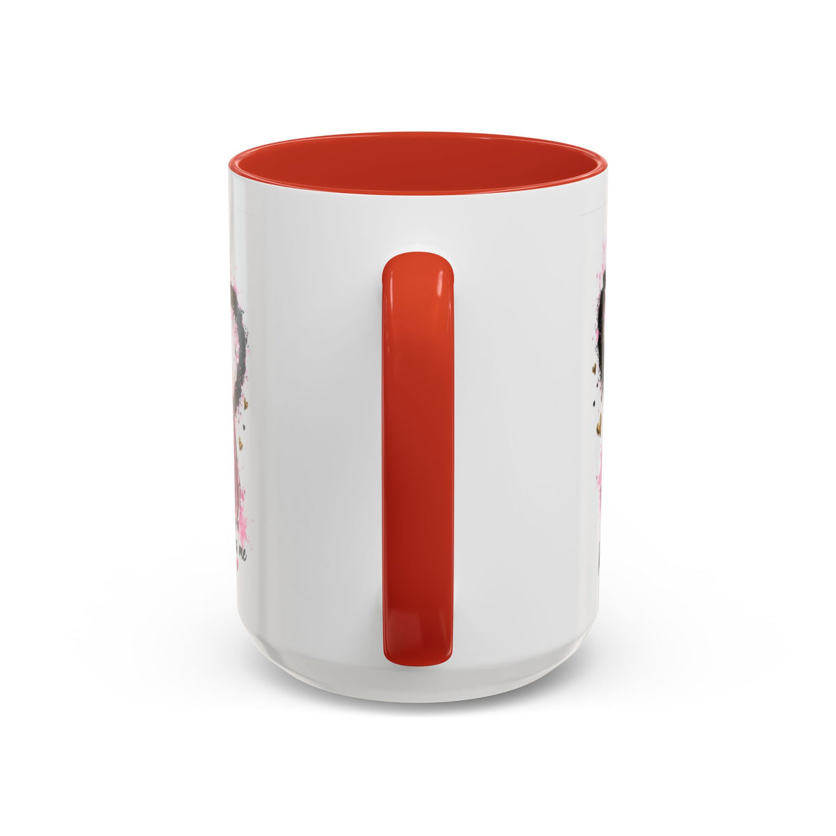 Accent Coffee Mug — "I Am The Prize" Floral Heart Design (11/15oz)