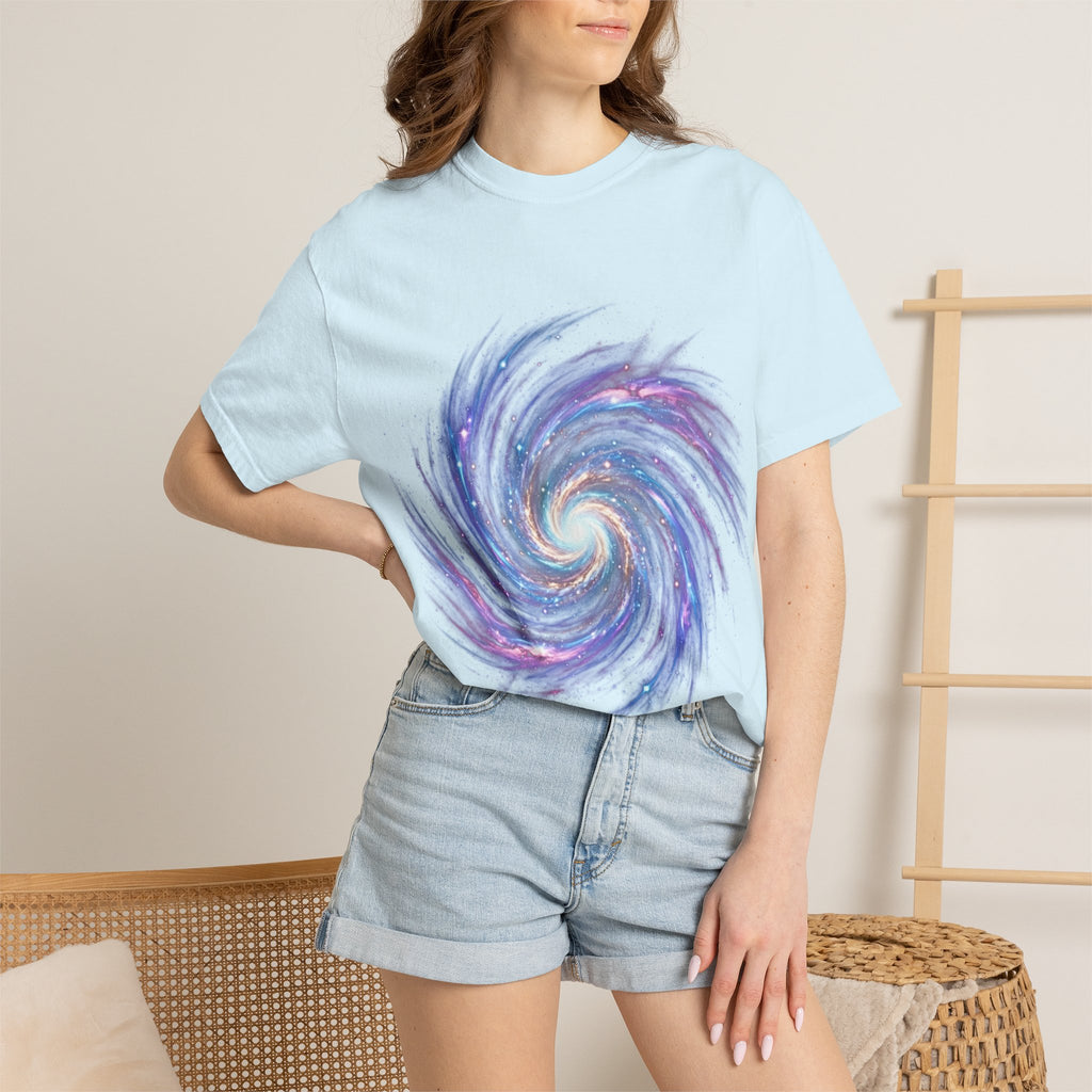 Galaxy Swirl T-Shirt — Spiral Nebula Cosmic Tee