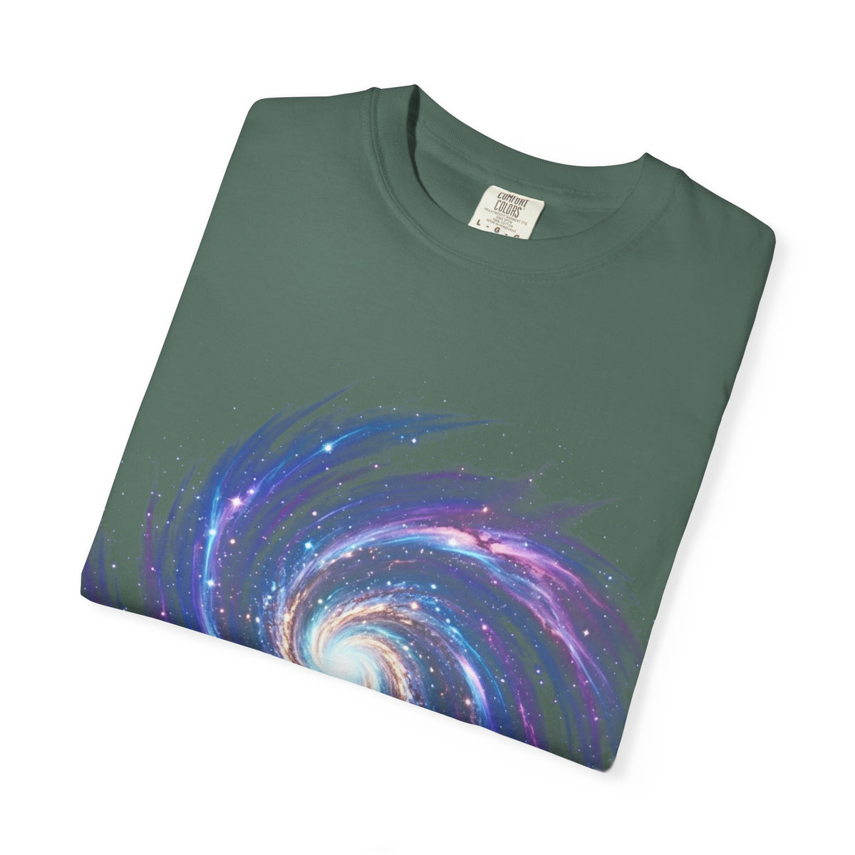 Galaxy Swirl T-Shirt — Spiral Nebula Cosmic Tee