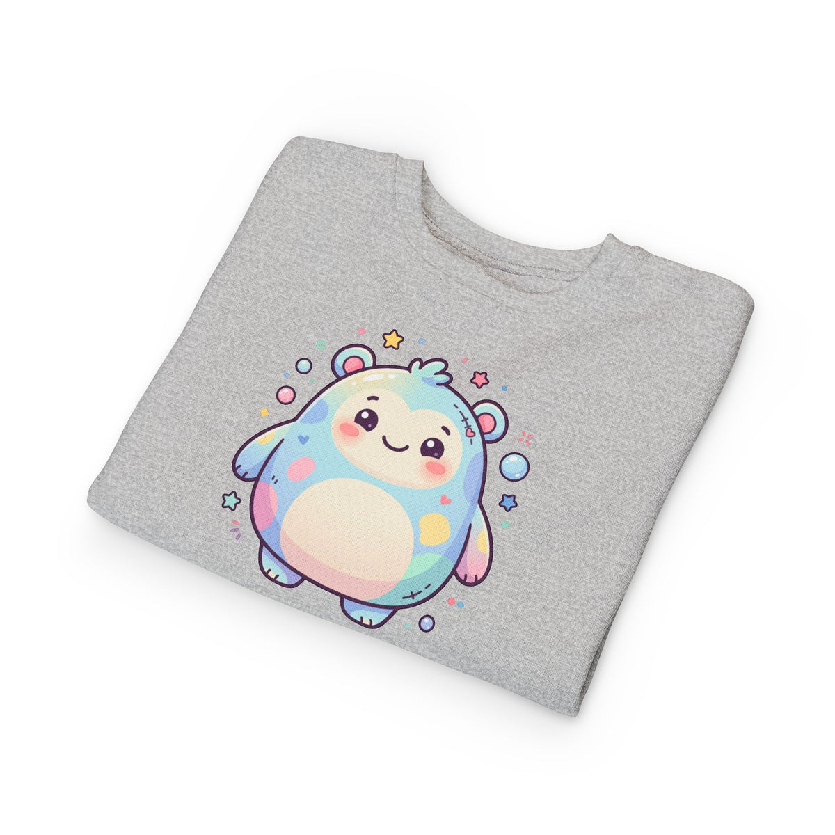 Kawaii Pastel Hedgehog Toddler Sweatshirt