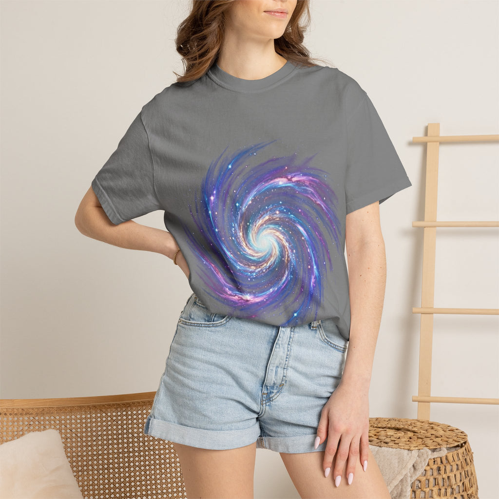 Galaxy Swirl T-Shirt — Spiral Nebula Cosmic Tee