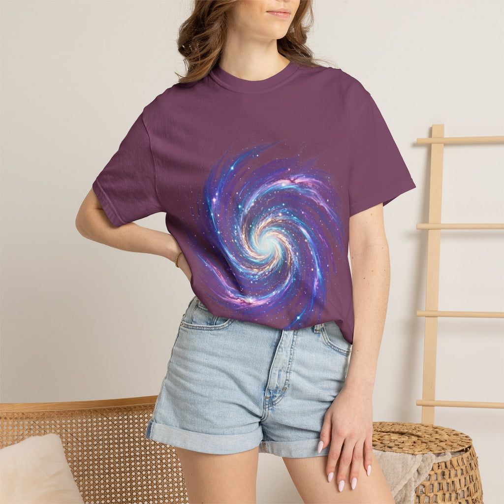 Galaxy Swirl T-Shirt — Spiral Nebula Cosmic Tee