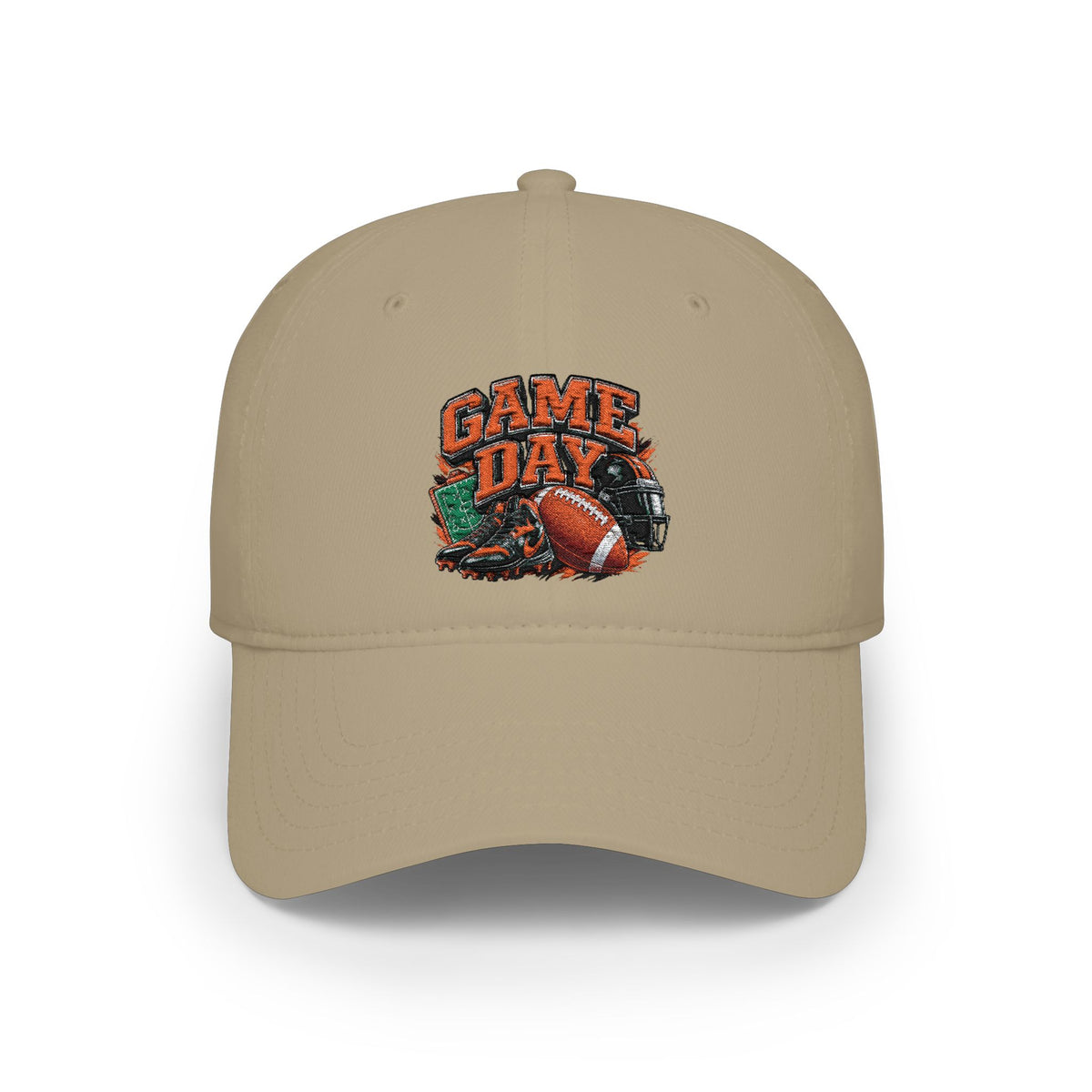 Game Day Football Cap — Low Profile Dad Hat for Tailgating & Fans