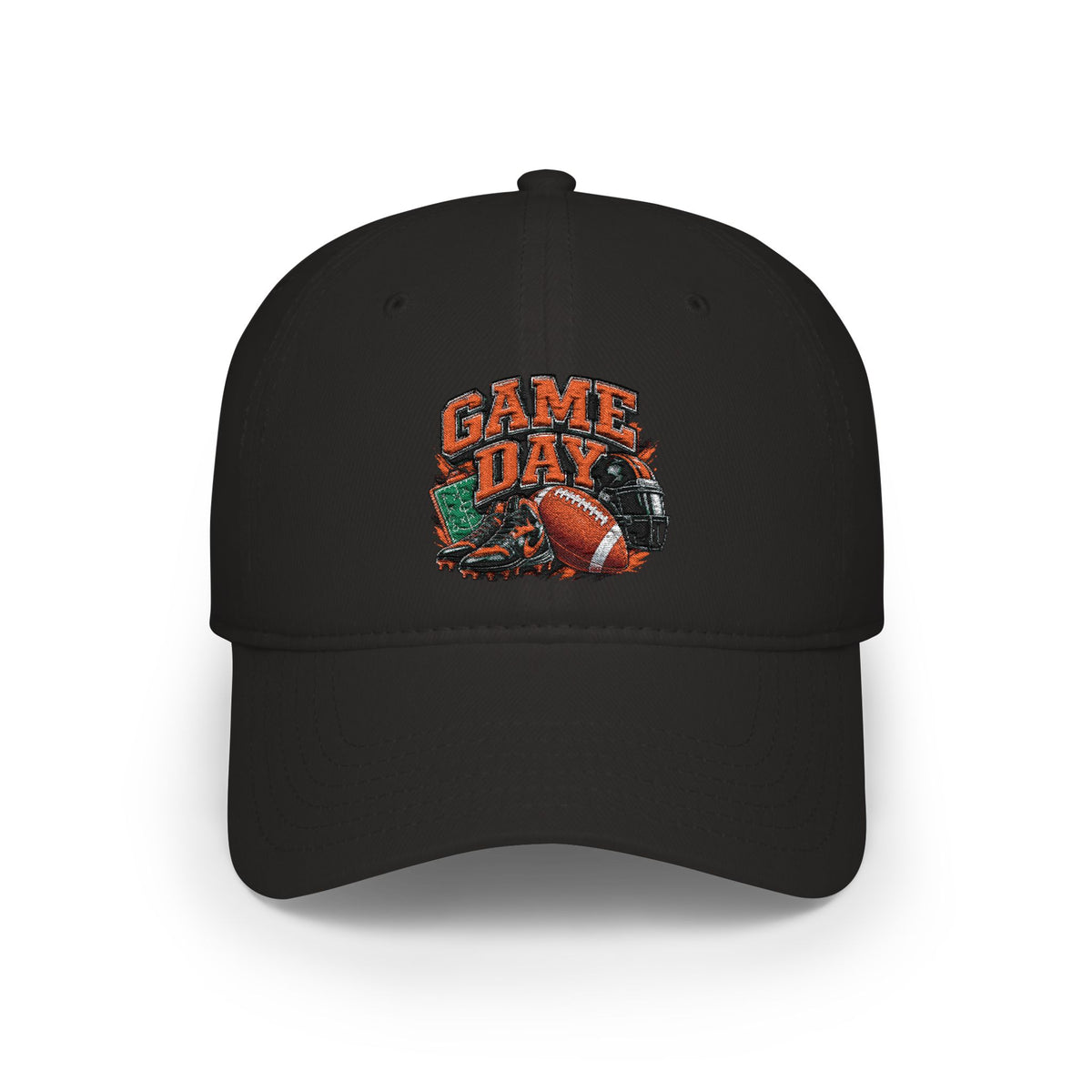 Game Day Football Cap — Low Profile Dad Hat for Tailgating & Fans