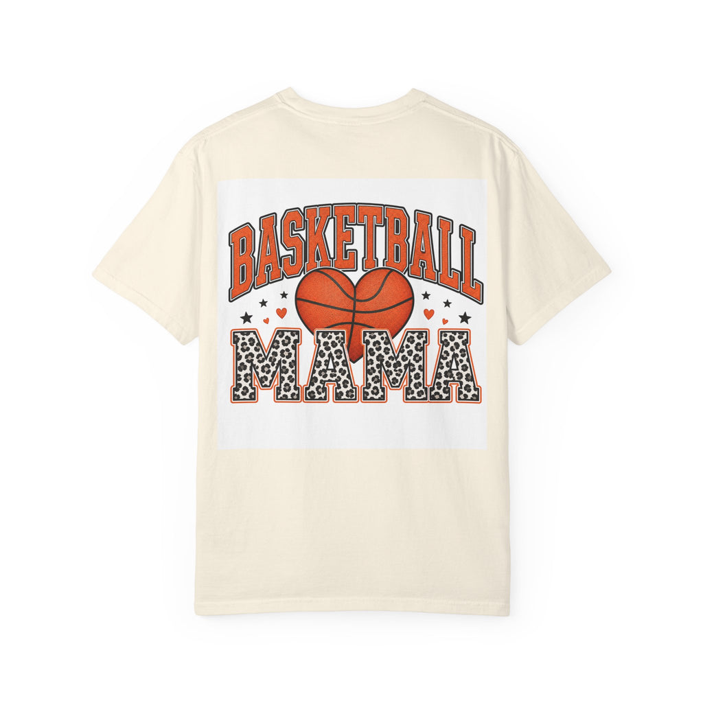 Basketball Mama T-Shirt — Leopard Print Sports Mom Tee