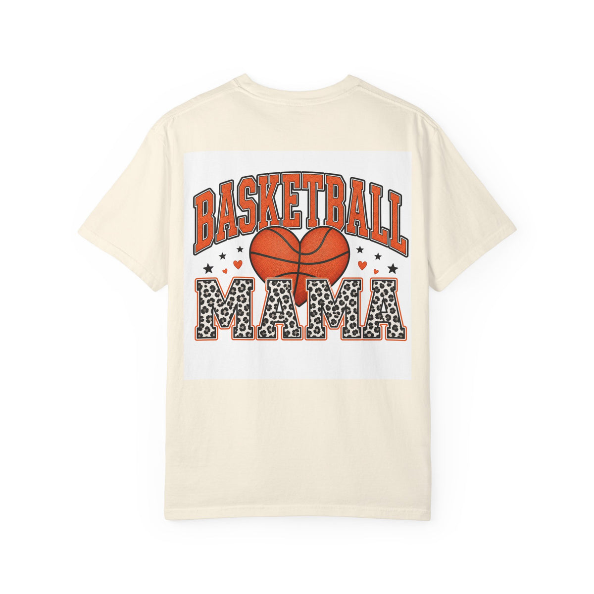 Basketball Mama T-Shirt — Leopard Print Sports Mom Tee