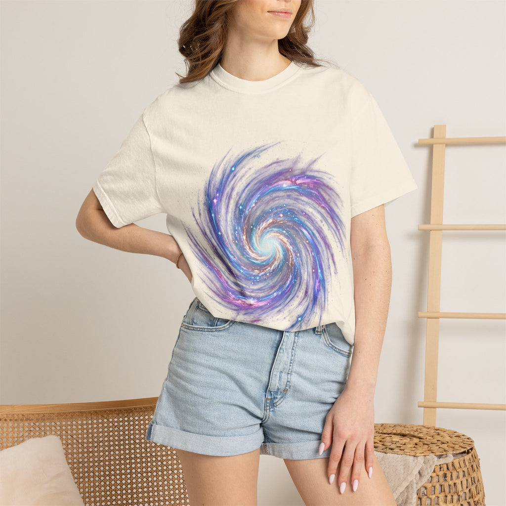 Galaxy Swirl T-Shirt — Spiral Nebula Cosmic Tee