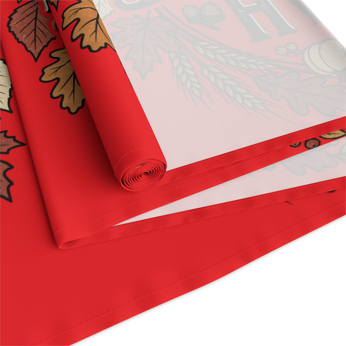 Thanksgiving Table Runner - 'Happy Thanksgiving' Fall Harvest Pumpkin Design