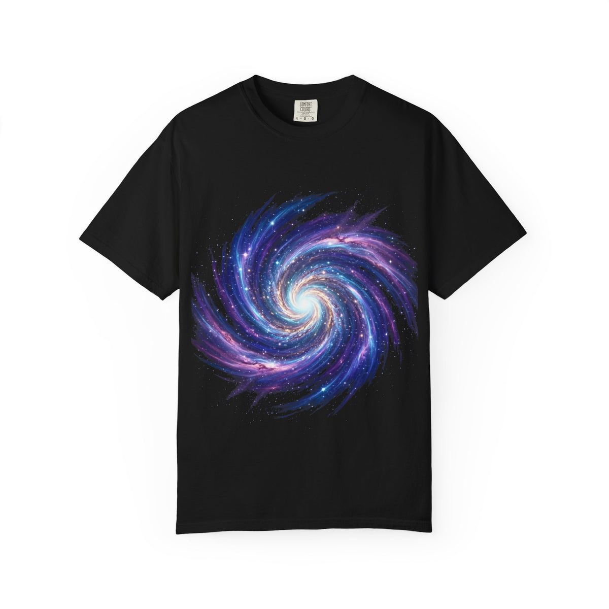 Galaxy Swirl T-Shirt — Spiral Nebula Cosmic Tee