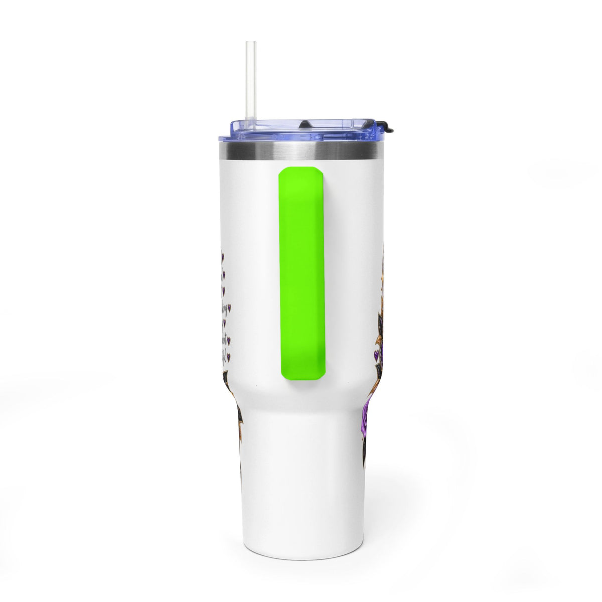 Virgo Zodiac 40oz Thermal Tumbler - Queen Virgo Astrology Travel Mug