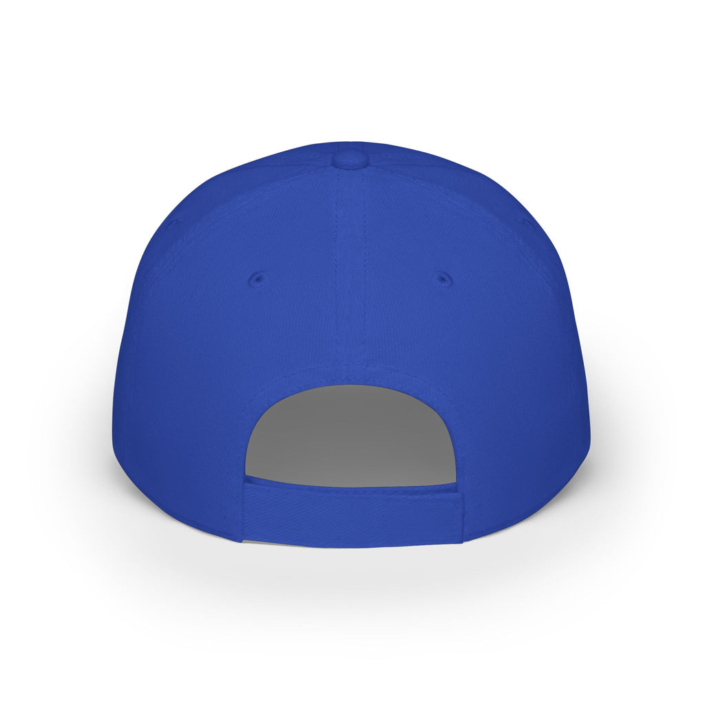Red Puppy Pile Baseball Cap — Cute Dog Stack Embroidered Low Profile Hat