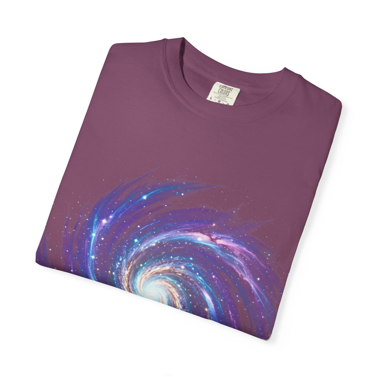Galaxy Swirl T-Shirt — Spiral Nebula Cosmic Tee